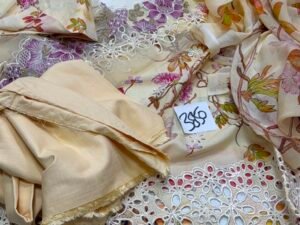 Johra Shehneela Embroidered Slub Staple Linen Fabric 3PC Winter JR-004