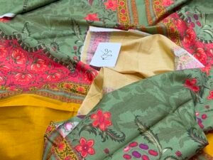 Maria B Printed Lawn Fabric Leftover 2PC Summer MB-012