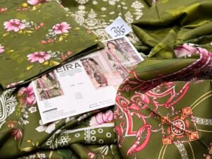 Johra Eira Embroidered & Printed Dobby Staple Fabric 3PC Winter JR-062