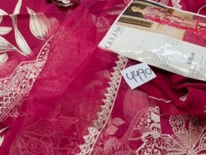 Parishay Mahnur Gulzar Embroidered Viscose Fabric 3PC Winter PR-020