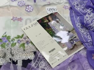 Parishay Mahnur Gulzar Embroidered Viscose Fabric 3PC Winter PR-019