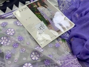 Parishay Mahnur Gulzar Embroidered Viscose Fabric 3PC Winter PR-194