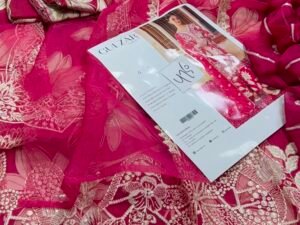 Parishay Mahnur Gulzar Embroidered Viscose Fabric 3PC Winter PR-195