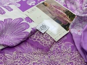 Parishay Mahnur Kaia Embroidered Linen Fabric 3PC Winter PR-169