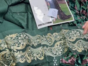 Parishay Panache Embroidered Palachi Velvet Shal 3PC Winter PR-023