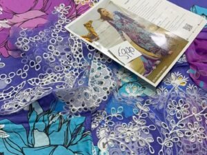 Naqsh Luxury Embroidered Linen Fabric 3PC Winter NQ-006