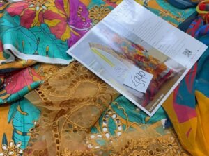 Naqsh Luxury Embroidered Linen Fabric 3PC Winter NQ-007