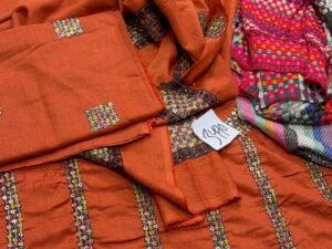 Johra Luxury Embroidered Chiken Kaari 3PC Winter JR-101