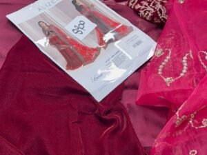 Alizeh Luxury Embroidered Velvet 3PC Winter AL-009