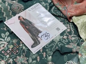 Naqsh Luxury Embroidered Linen Fabric 3PC Winter NQ-013