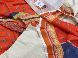 Nishat Printed Khaddar Fabric 3PC Winter NL-007