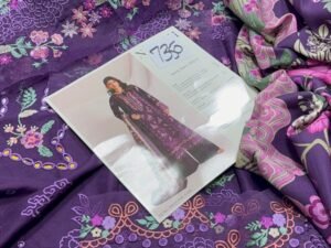 Naqsh Luxury Embroidered Linen Fabric 3PC Winter NQ-017