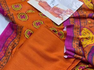 Nishat Printed Khaddar Fabric 3PC Winter NL-010