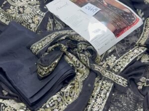 Parishay Mahnur Pakeezah Luxury Embroidered 3PC Formal PR-040