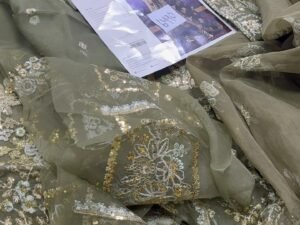Parishay Mahnur Pakeezah Luxury Embroidered 3PC Formal PR-041