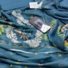 Qalamkar Luxury Embroidered Fabric Leftover 3PC Winter QR-006