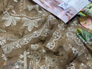 Qalamkar Luxury Embroidered 3PC Winter QR-011