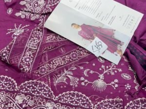 Qalamkar Luxury Embroidered 3PC Winter QR-015