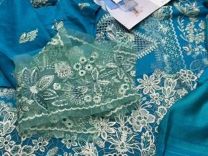 Qalamkar Luxury Embroidered 3PC Winter QR-018