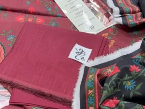 Raabi Printed Khaddar Fabric 3PC Winter RB-001