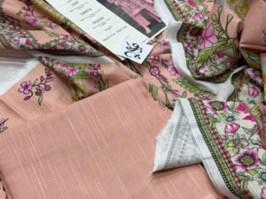 Raabi Printed Khaddar Fabric 3PC Winter RB-002