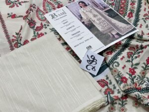 Raabi Printed Khaddar Fabric 3PC Winter RB-003