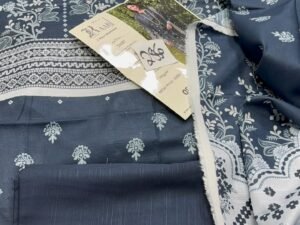Raabi Printed Khaddar Fabric 3PC Winter RB-004
