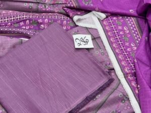 Raabi Printed Khaddar Fabric 3PC Winter RB-005